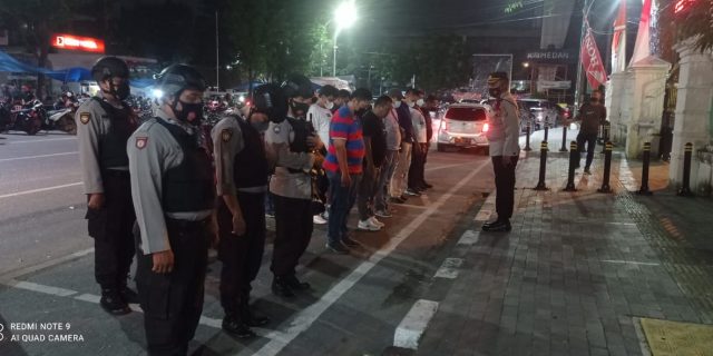 Tekan Aksi 3C, Polrestabes Medan Gelar Patroli Rutin
