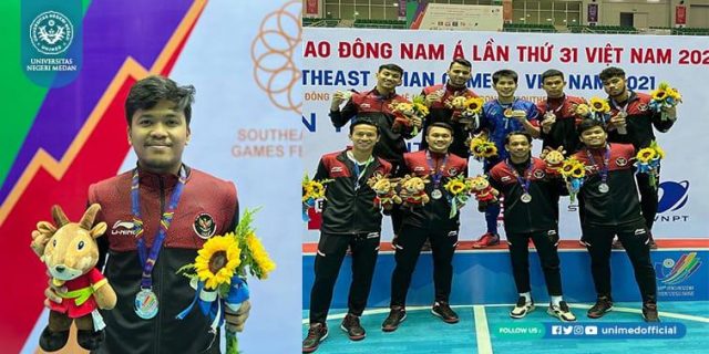 Mahasiswa S2 Unimed Raih Medali Perak Sea Games di Vietnam