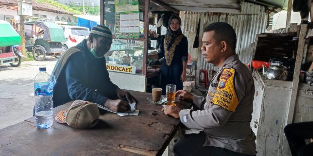Bhabinkamtibmas Polsek Medan Baru Sampaikan Pesan Ini Kepada Warga Binaan