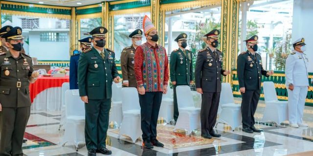 Secara Virtual, Bobby Nasution Ikuti Upacara Hari Lahir Pancasila Tahun 2022 Dengan Presiden Jokowi