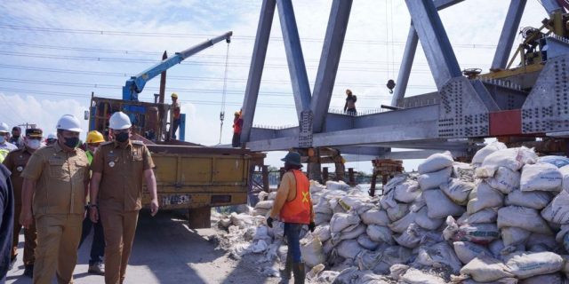 Jembatan Titi Dua Sicanang Ditargetkan Selesai Akhir Tahun 2022, DPRD Apresiasi Pemko Medan