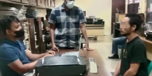 Curi Tabung Gas, Pria Ini Diboyong ke Kantor Polisi