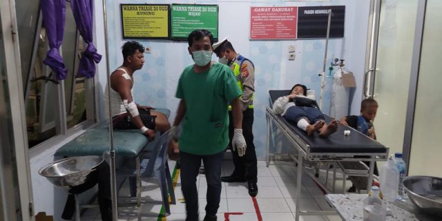 Enam Mobil dan dua Sepeda Motor Tabrakan Beruntun di Pancurbatu, 7 Orang Luka-luka