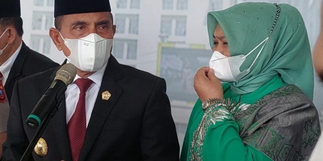 Gubernur Sumut Ingatkan Masyarakat Virus Covid-19 Belum Selesai