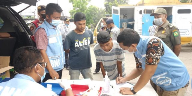 8 Supir Angkot Pengkonsumsi Narkoba dan 20 Kendaraan Terjaring Razia Dishub Medan