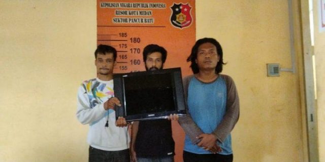Tiga Pembobol Puskesmas Ditangkap