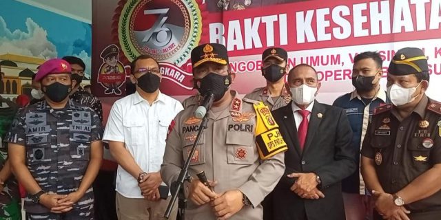 Gubsu Apresiasi Bakti Kesehatan HUT Bhayangkara