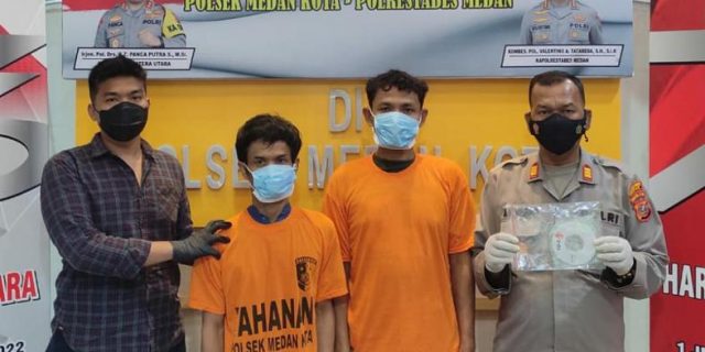 Dua Pencuri Pagar Masjid Raya Ditangkap
