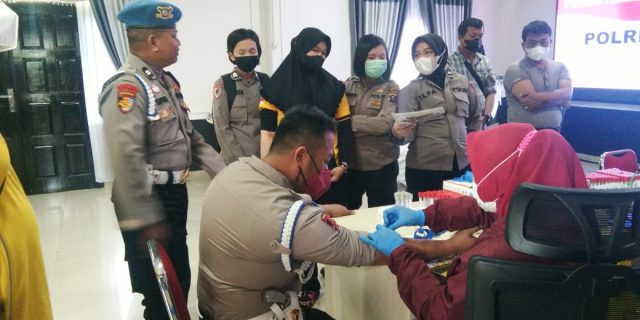 Jaga Kebugaran, Polrestabes Medan Rutin Lakukan Rikkes Berkala