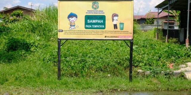 Wujudkan Program Kebersihan, Jajaran Kecamatan Medan Selayang Rutin Patroli Sampah