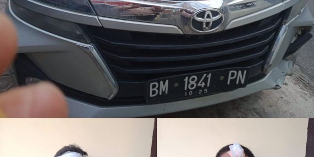 Polsek Medan Area Amankan Pengemudi Mobil Avanza Tabrak Lari