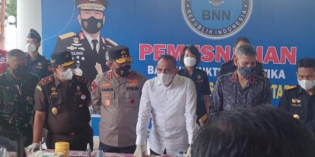 Gubsu Ajak Semua Pihak Tegas Memberantas Narkotika