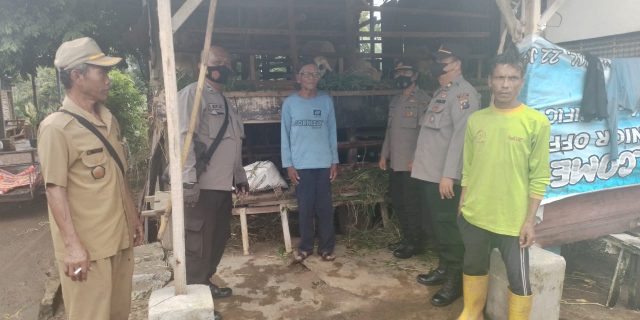 Antisipasi PMK, Polrestabes Medan Turun Tangan Cek Kondisi Hewan Ternak