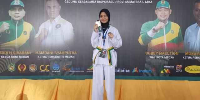 Sukses Raih Medali Emas Walikota Medan Cup, Amelia Zahwa Ingin Jadi Polwan