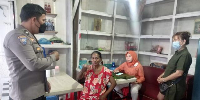 Bhabinkamtibmas Polsek Medan Baru Ingatkan Warga Jangan Pakai Perhiasan Mencolok