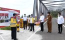 Dampingi Presiden Tinjau Infrastruktur di Nias Barat, Gubsu Harapkan Tekan Angka Kemiskinan