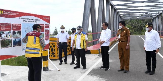 Dampingi Presiden Tinjau Infrastruktur di Nias Barat, Gubsu Harapkan Tekan Angka Kemiskinan