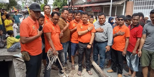 Pewarta Polrestabes Medan Salurkan Ratusan Paket Daging Kurban