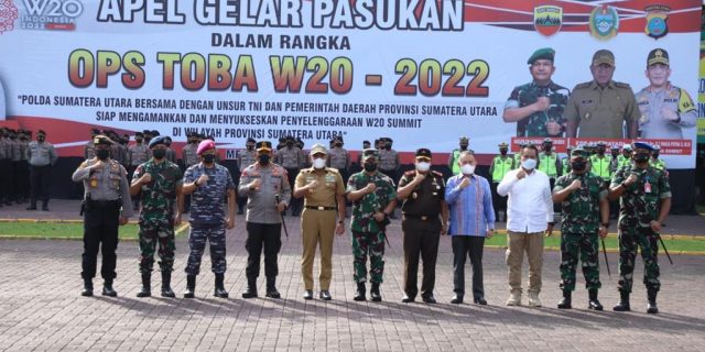 780 Personel Gabungan Diturunkan Amankan W20