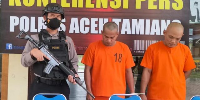 Korupsi Dana Desa, Datok Penghulu dan Kaur Keuangan Tanjung Seumantoh Ditetapkan Tersangka