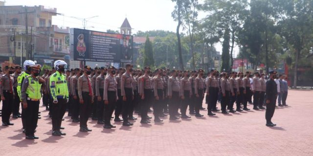 681 Personel Polda Sumut Diberangkatkan ke Lokasi W20