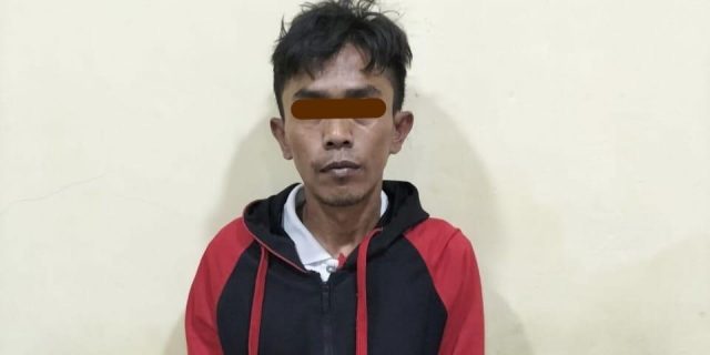 Ini Tampang Pelaku Pembakaran Rumah Istri di Jalan Sejarah Delitua