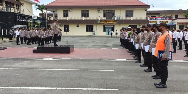 Wakapolrestabes Medan Minta Anggota Tingkatkan Disiplin dalam Bekerja