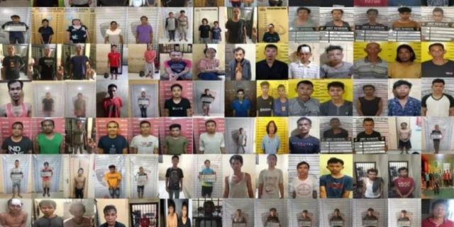 Kurun Waktu 3 Pekan, Polisi  Bekuk 145 Pelaku Kejahatan Jalanan di Medan