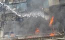 Bangunan Batari School di Komplek CBD Polonia Terbakar