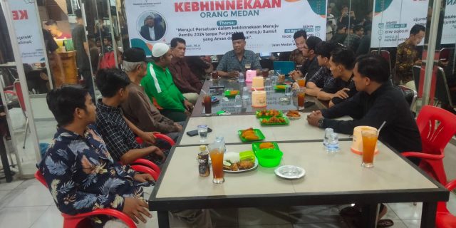 DR Ansari Yamamah: Ancaman Polarisasi Dapat Dihindari dengan Merajut Kebhinekaan di Sumut
