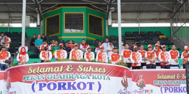 Wali Kota Medan Berharap Porkot XII Tahun 2022 Lahirkan Atlet Untuk PON 2024