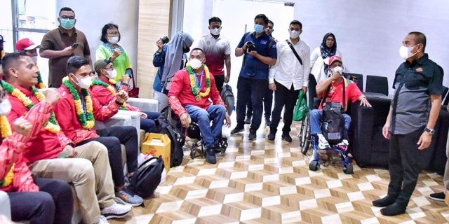 Gubernur Sumut Ucapkan Terima Kasih ke Atlet ASEAN Para Games