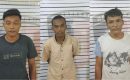Polsek Percut Sei Tuan Ringkus Tiga Pria Pencuri Brankas Berisi Emas