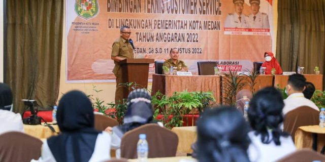 Tingkatkan Pelayanan Publik, Pemko Medan Gelar Bimtek Customer Service