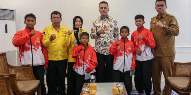 Musa Rajekshah Apresiasi Atlet Kungfu Asal Samosir