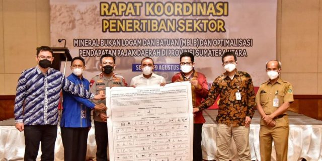 Siap Terima Pendelegasian Izin Tambang, Pemprov Sumut Teken Komitmen di Depan KPK