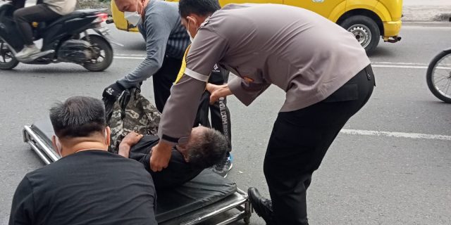 Dengar Warga Binaan Sakit, Ini Tindakan Bhabinkamtibmas Polsek Medan Baru