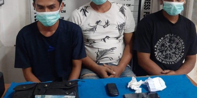 Hendak Transaksi, 3 Pemadat Narkoba Dicokok Tekab Pematang Siantar