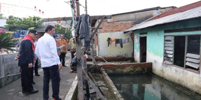 Atasi Kemiskinan Ekstrim dan Banjir Rob, Pusat Pengembangan Infrastruktur PUPR Wilayah I Tinjau 5 Kelurahan di Medan Belawan
