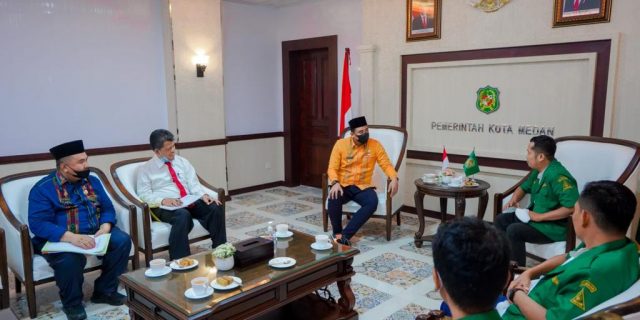 Bobby Nasution Ajak GP Ansor Kolaborasi Wujudkan Medan Berkah, Maju dan Kondusif