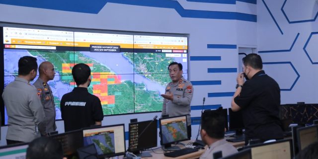 Kapolda Sumut Perintahkan Jajaran Aktifkan Aplikasi Lancang Kuning Cegah Karhutla