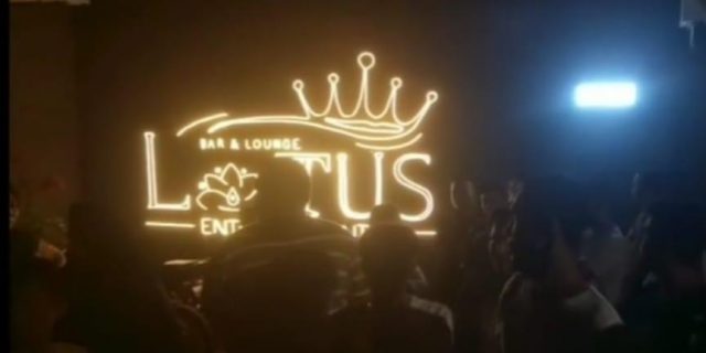 Terganggu, Warga Geruduk Cafe Bar & Lounge Lotus Entertainment