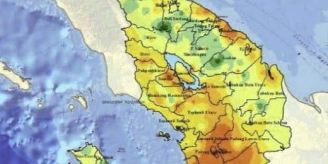 Waspada Hidrometeorologi, Tiga Hari ke Depan Curah Hujan di Sumut Masih Tinggi