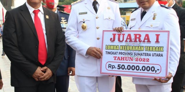 Tanjung Mulia Hilir Juara I Lomba Desa/Kelurahan Terbaik se-Sumut