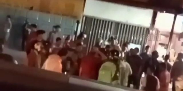 Beredar di Medsos Segorombolan Geng Motor Dihajar Warga