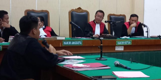 Mantan Kades Simangambat Madina Diadili Secara In Absentia