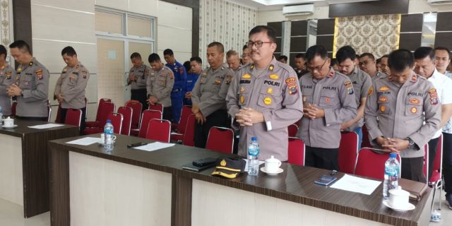 Polres Nias Gelar Doa Bersama Untuk Negeri