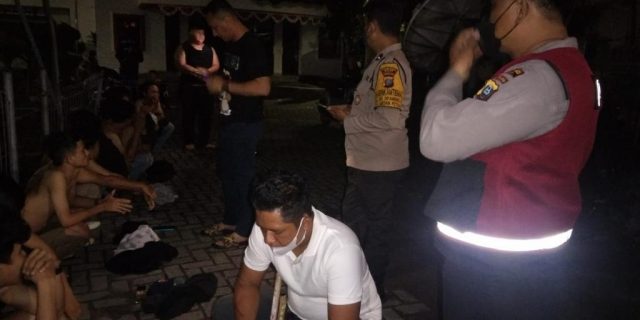 Polsek Medan Baru Amankan Ketua Geng Motor dan Anggota