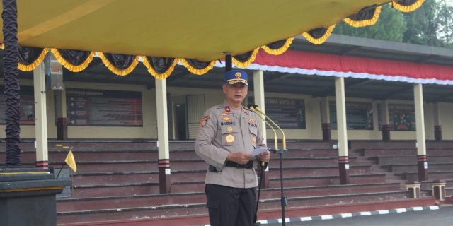 Kasetukpa Lemdiklat Polri Buka Acara Pembinaan Tradisi Siswa PAG Gelombang I Tahun 2022