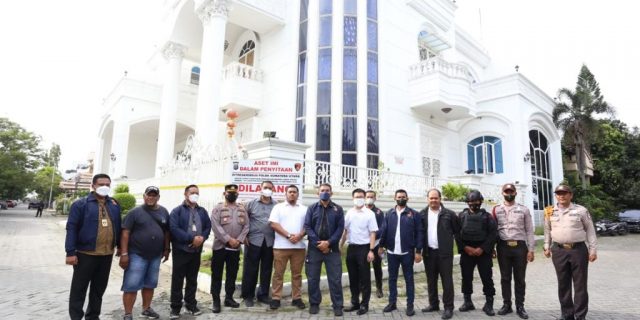 Rumah Mewah Bos Judi Apin BK Disita Polri